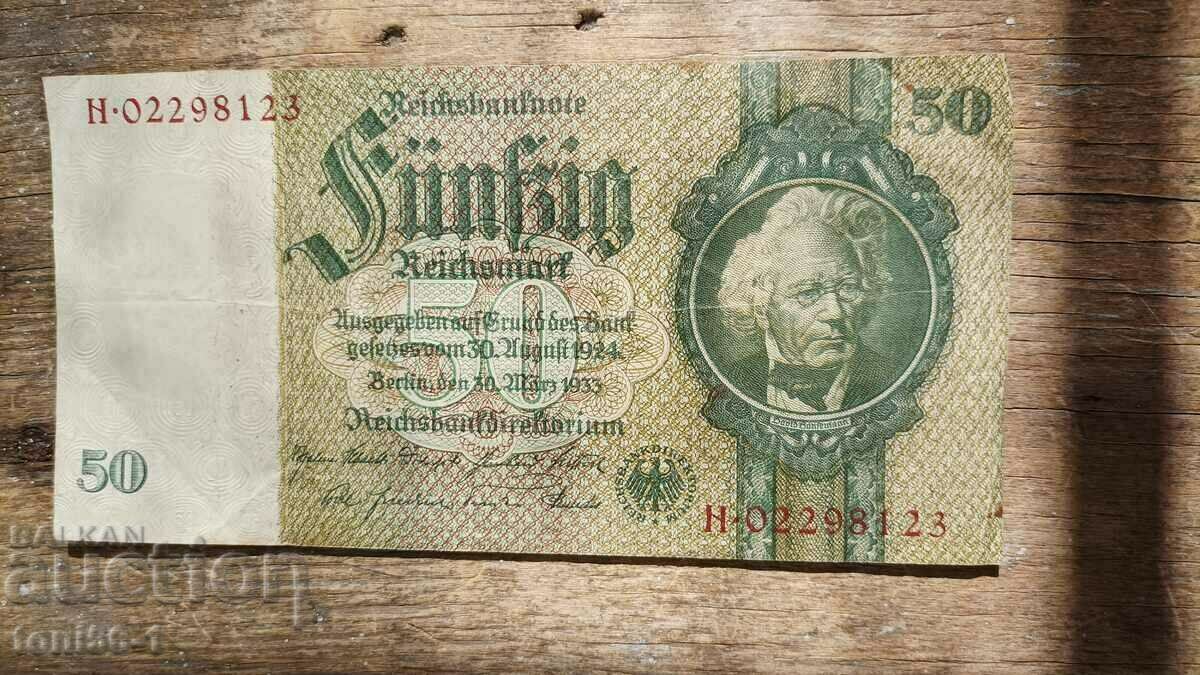 Germany 50 stamps 1945 /old 1933/ - see description