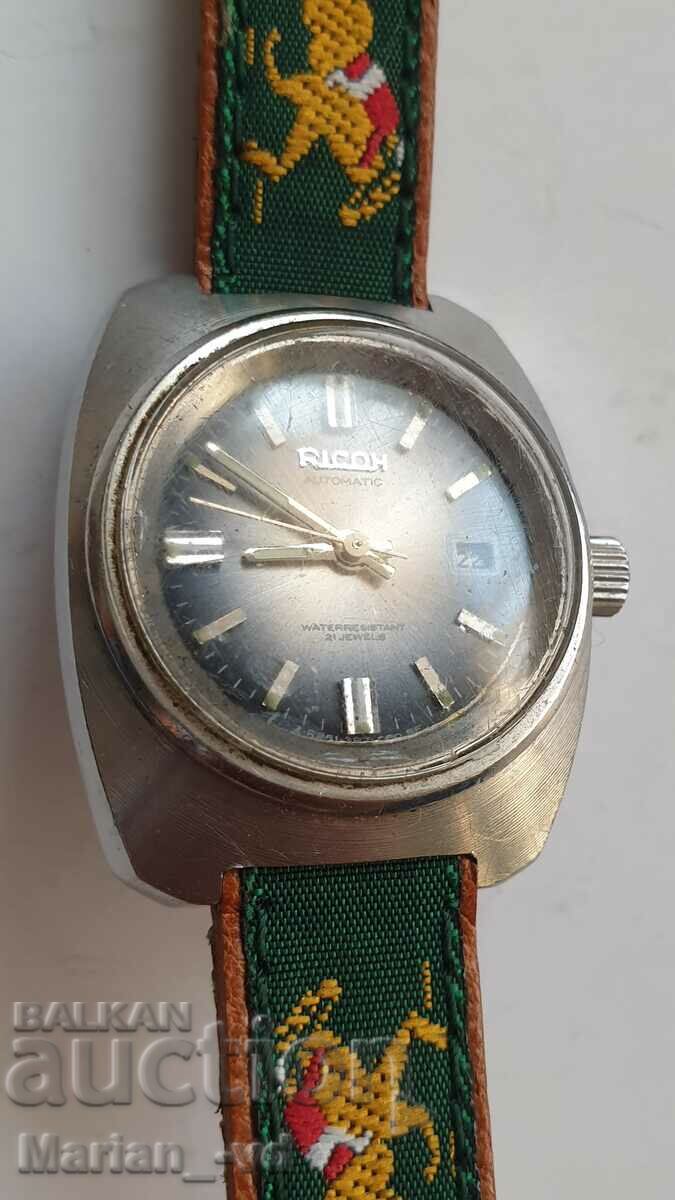 Аукцион Дамски механичен часовник автоматик ricoh 21 jewel Аукцион Дамски механичен часовник автоматик ricoh 21 jewel