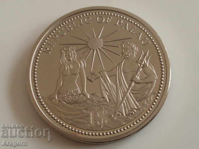 Auction Rare 1994 Palau $1 Collector's Coin; Palau Auction Rare 1994 Palau $1 Collector's Coin; Palau
