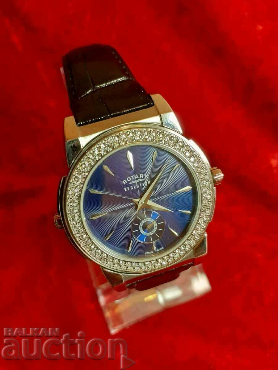 Auction Watch with 2 Faces and Swarovski Crystals - Limited Edition Auction Watch with 2 Faces and Swarovski Crystals - Limited Edition