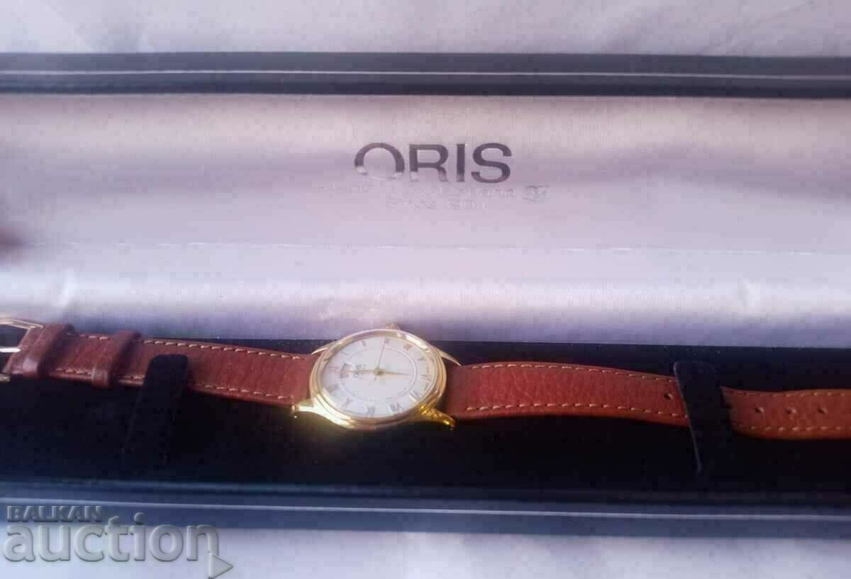 ORIS watch with box mechanical - almost new!