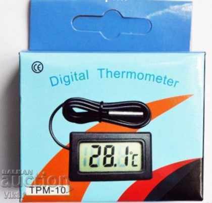 Digitalηφιακό θερμόμετρο με αισθητήρα TPM-10 με τιμή 5.50 BGN | € 2.81