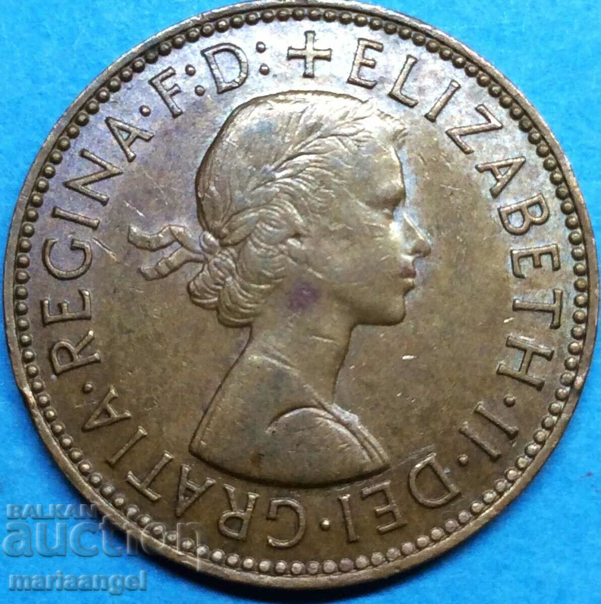 Great Britain 1/2 penny 1966