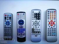 Remote controls for DVD - 4 pcs.