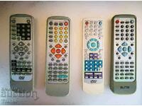 Remote controls for DVD - 4 pcs.