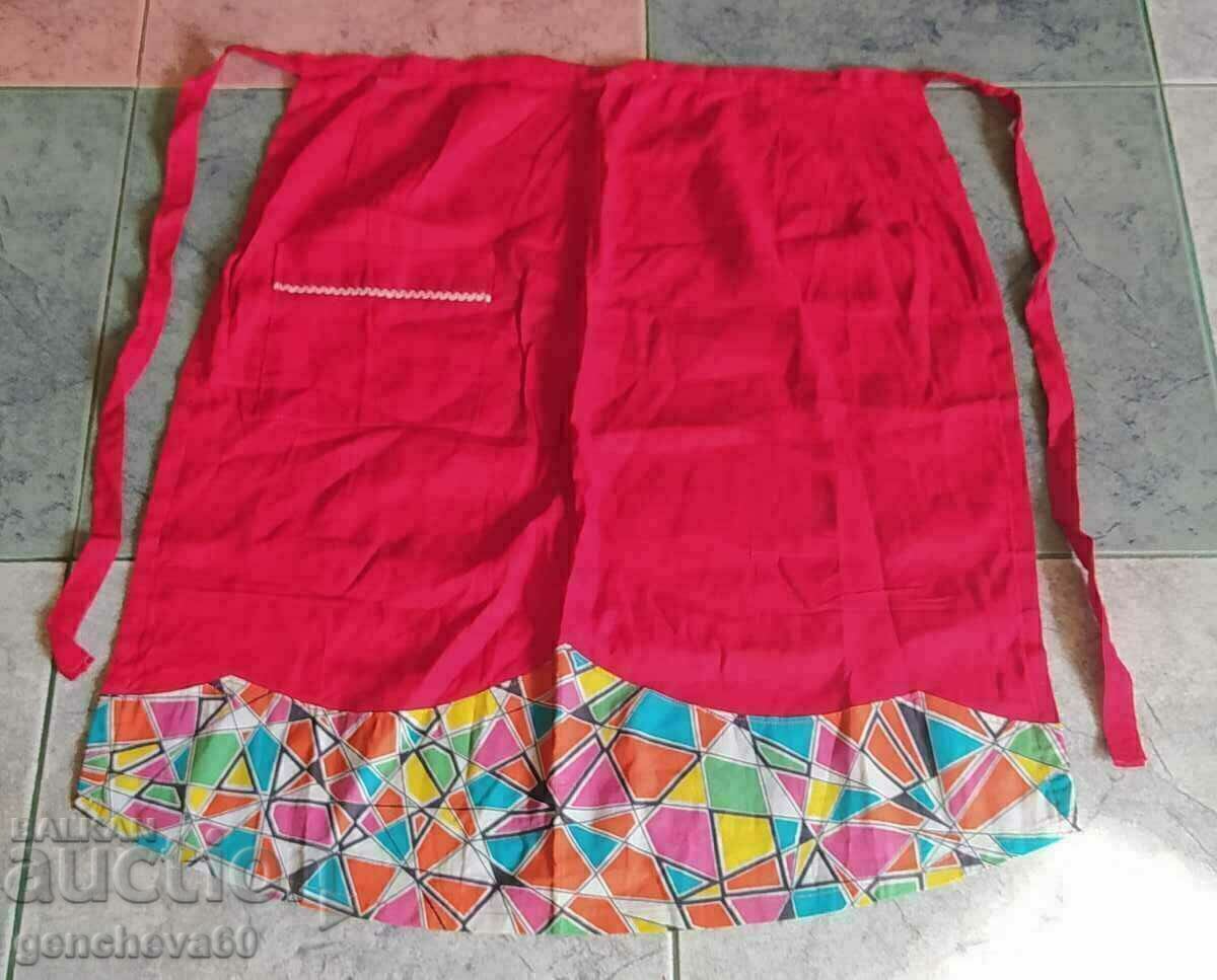 Auction  Social kitchen sewn aprons from a dowry