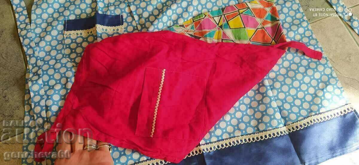 Social kitchen sewn aprons from a dowry - 6