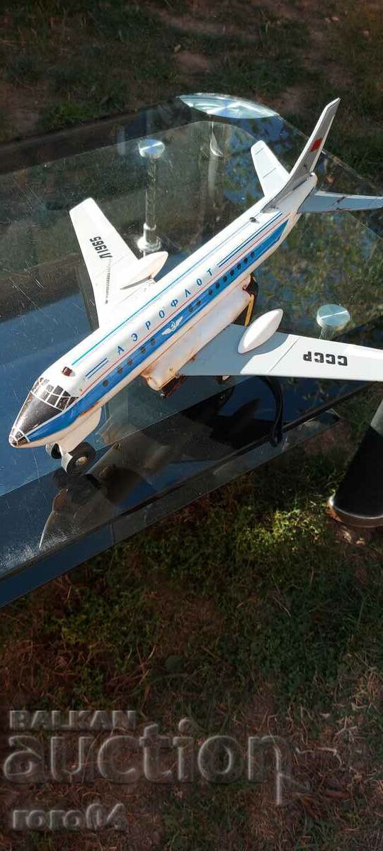 LARGE OLD SHEET METAL PLANE - LIPSY LARGE OLD SHEET METAL PLANE - LIPSY