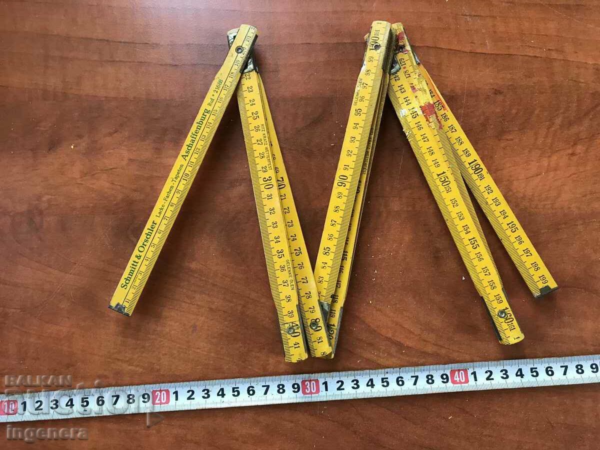 METER CARPENTER TIMBER -GERMANY-2 METERS with price 7.00 BGN | € 3.58