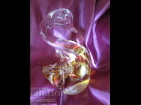 Crystal figurine - Swan, Murano
