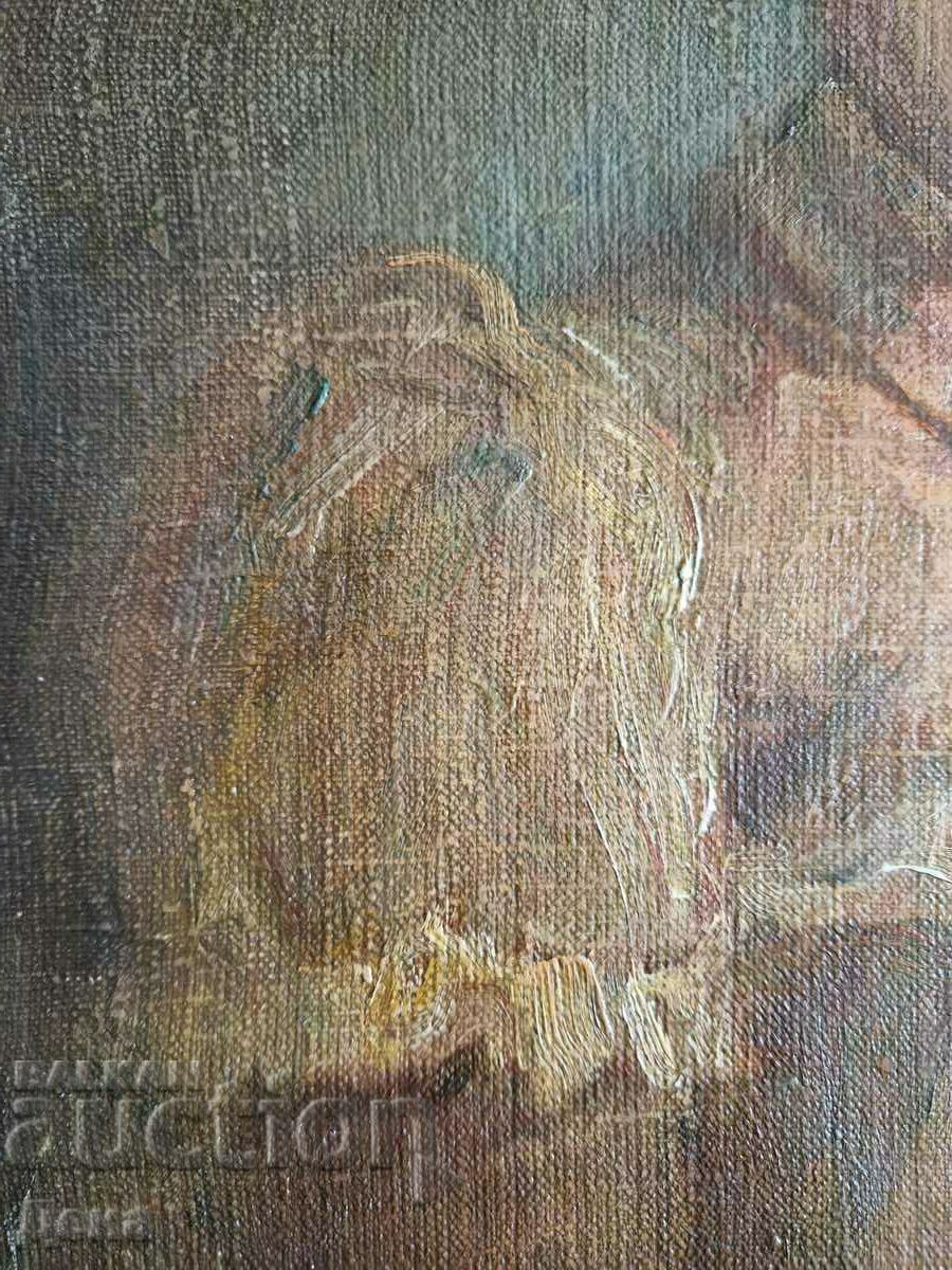 Auction Petar Valchev painting 1959 Auction Petar Valchev painting 1959