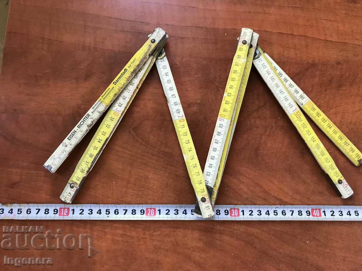 METER CARPENTER TIMBER -GERMANY-2 METERS with price 7.00 BGN | € 3.58