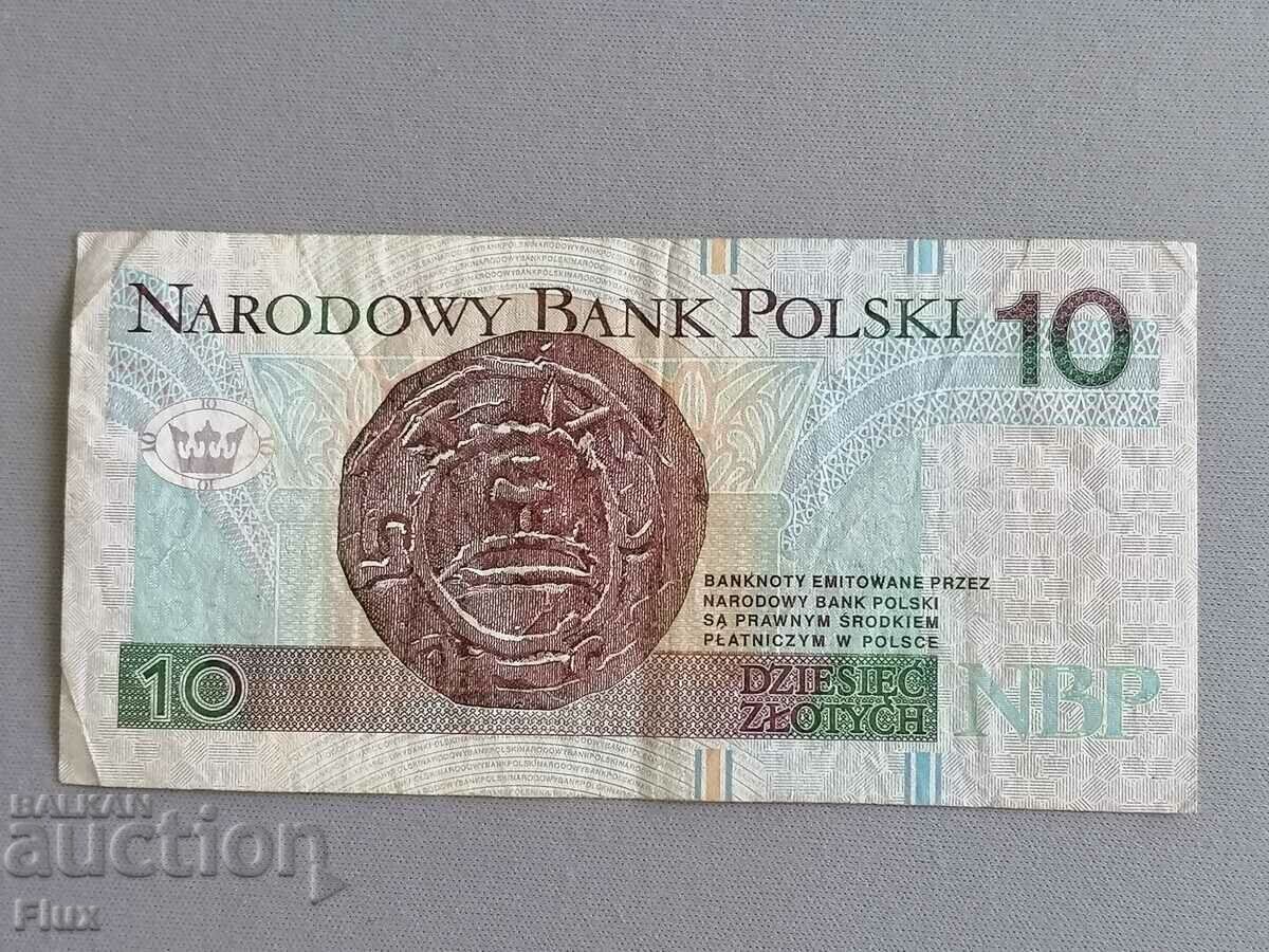 Banknote - Poland - 10 zloty | 1994 with price 12.00 BGN | € 6.14 Banknote - Poland - 10 zloty | 1994 with price 12.00 BGN | € 6.14