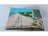 Καρτ ποστάλ Golden Sands Γενική άποψη 1969