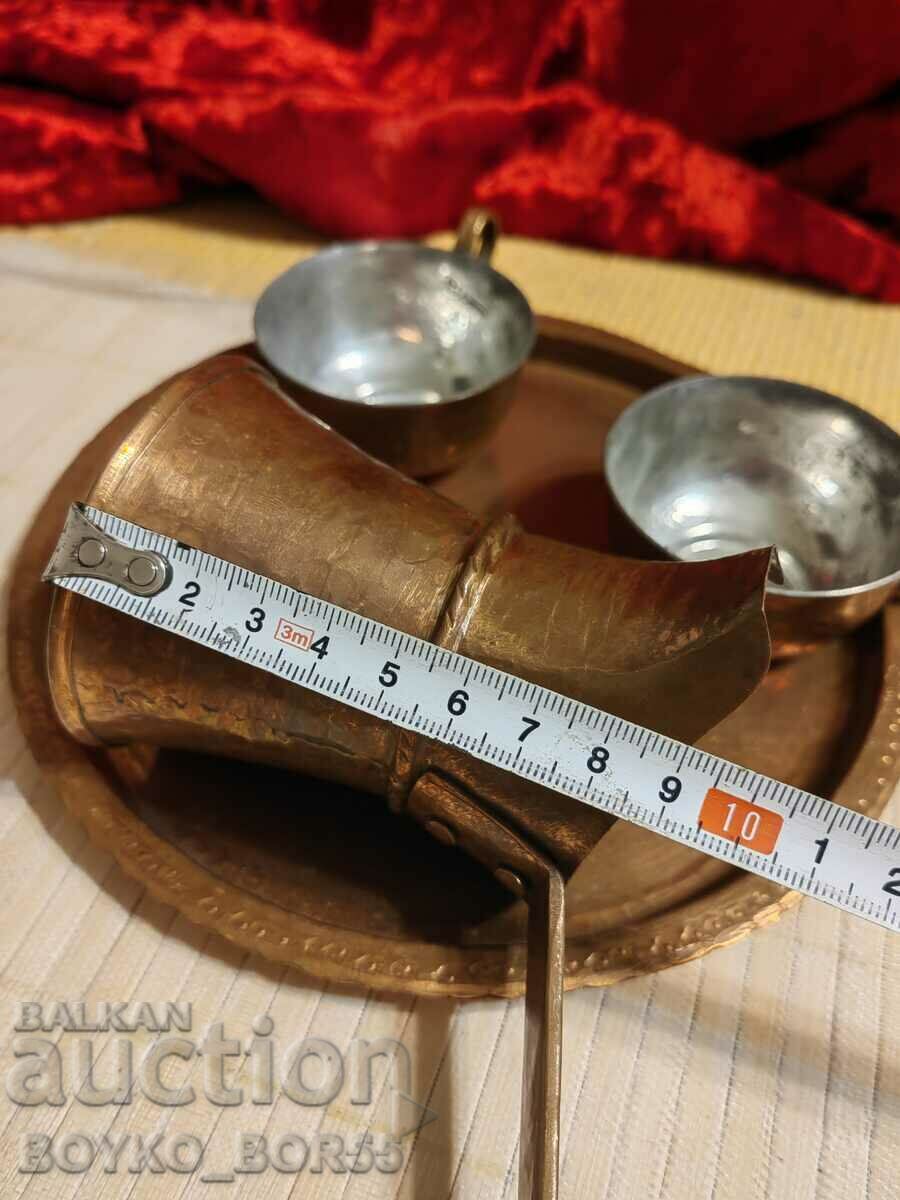 Delivery of Gorgeous Copper Soc Coffee Set 70's Delivery of Gorgeous Copper Soc Coffee Set 70's