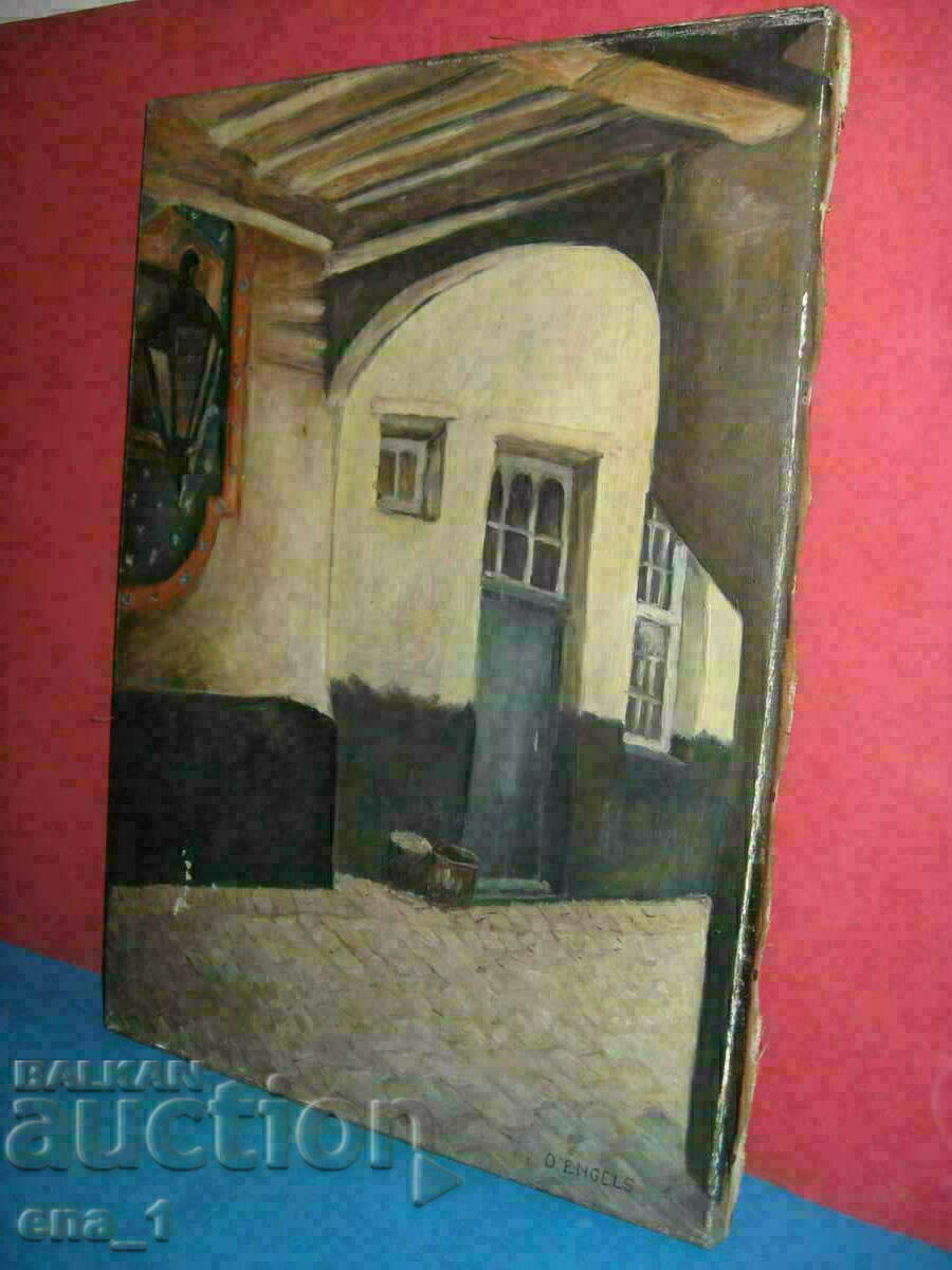 Licitație Pictură veche a artistului belgian Leo Ennels din 1947