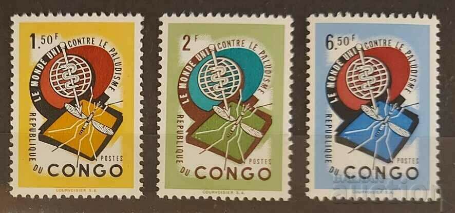 Конго, ДР. 1962 Медицина/Борба с маларията MNH