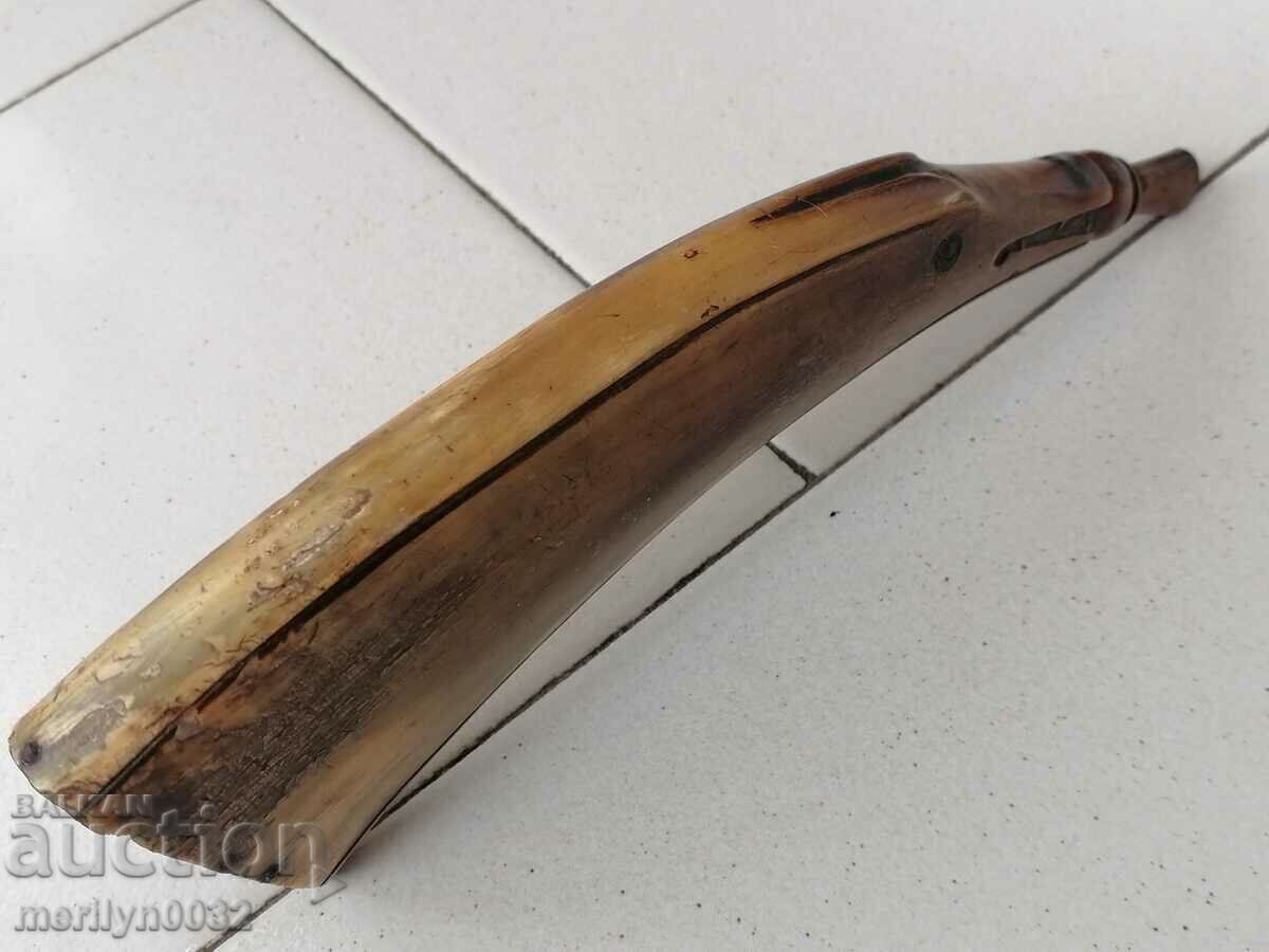 Ancient horned horn powder keg for pishtov - 6 Ancient horned horn powder keg for pishtov - 6