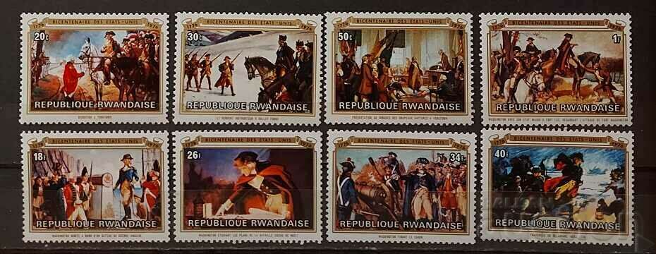 Rwanda 1976 Anniversary/Στολές/Horses MNH