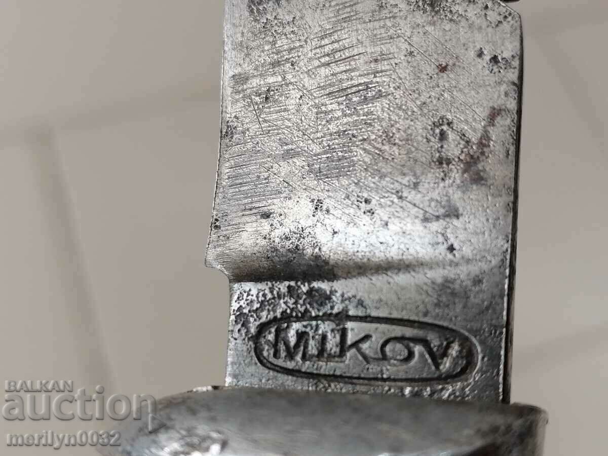 Old WW2 horned serrated knife and saw blade - 6 Old WW2 horned serrated knife and saw blade - 6