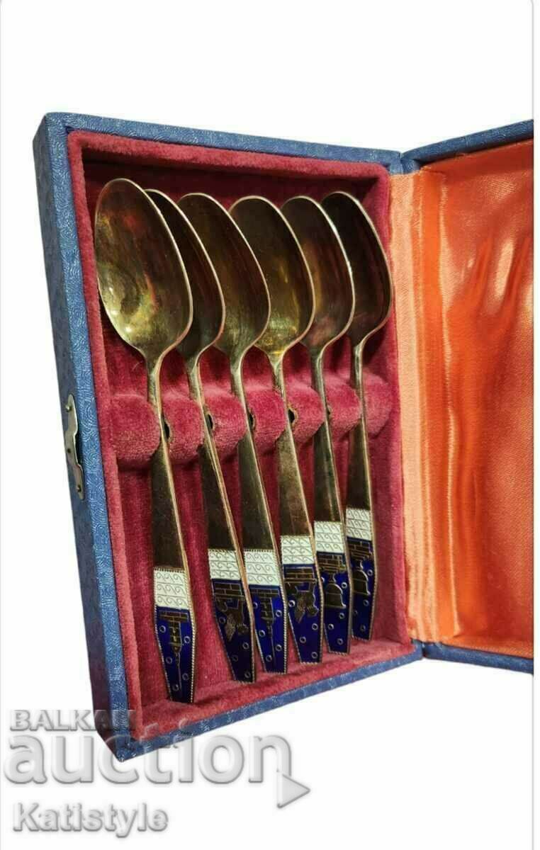 Russian spoons for coffee tea