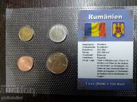 Ρουμανία - Ολοκληρωμένο σετ 4 νομισμάτων
