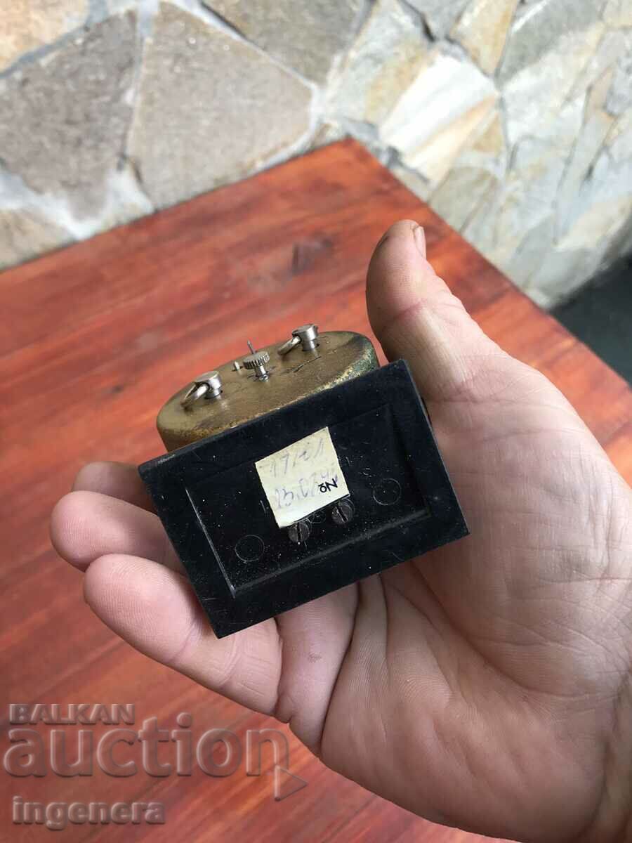 CLOCK DESKTOP ALARM CLOCK "GLORY" - WORKS - 5 CLOCK DESKTOP ALARM CLOCK "GLORY" - WORKS - 5