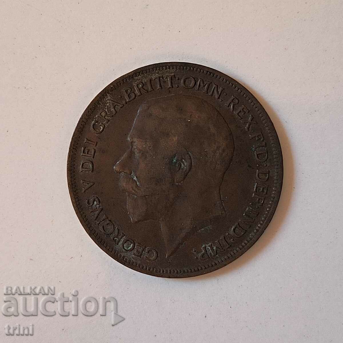 Great Britain 1 penny 1917 year b62 with price 3.00 BGN | € 1.53 Great Britain 1 penny 1917 year b62 with price 3.00 BGN | € 1.53