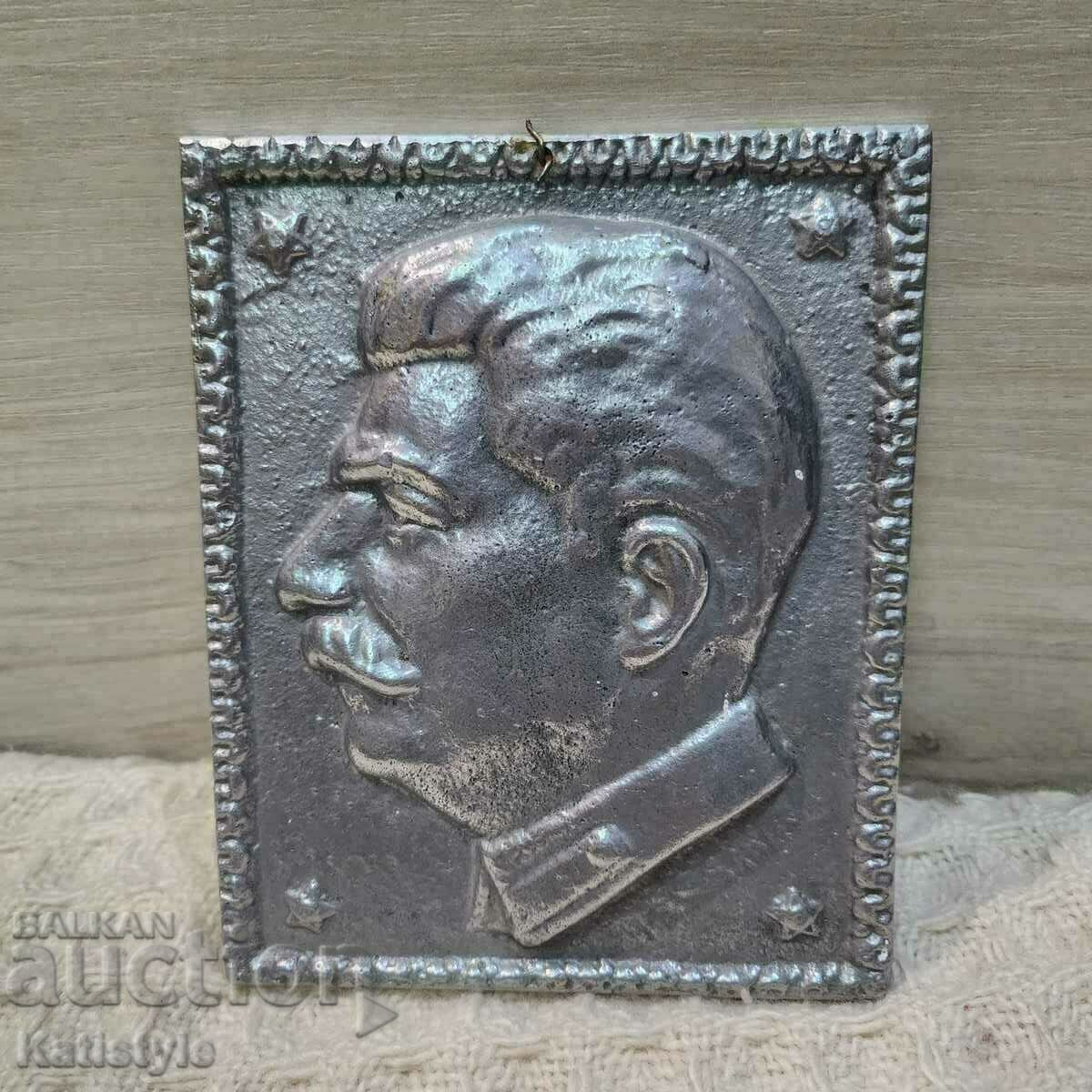 Plaque Stalin