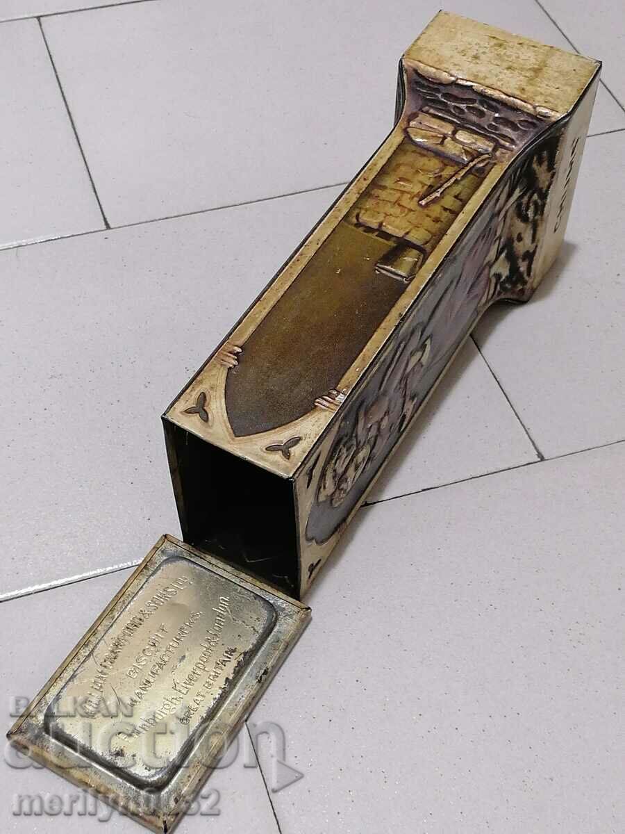 Cutie de biscuiți englezi din anii 1930 - 6