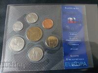 Slovacia - Set complet de 7 monede 1995-2003