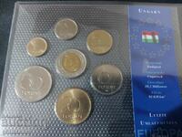 Ουγγαρία - πλήρες σετ 7 νομισμάτων, 1995-2003