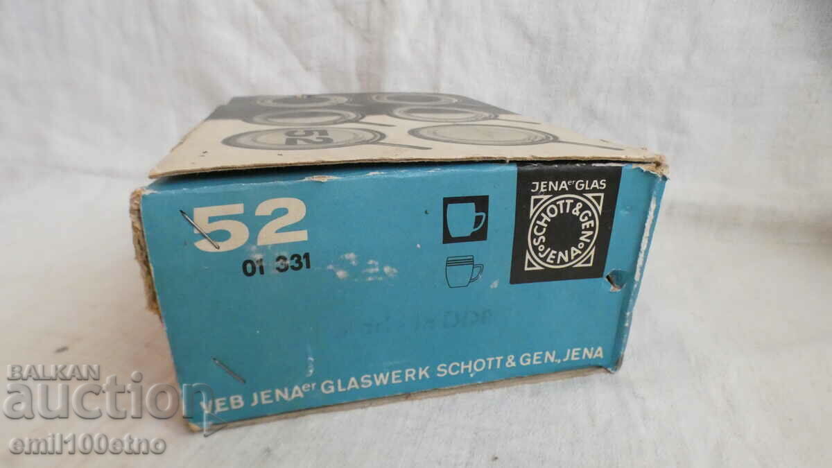 Set of 6 thermo-glass tea cups JENA Glas - 7 Set of 6 thermo-glass tea cups JENA Glas - 7