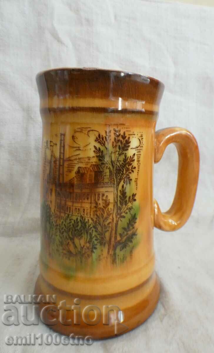 Μεγάλη κούπα κούπα παλιά πορσελάνη ZiK USSR με τιμή 10.00 BGN | € 5.11 Μεγάλη κούπα κούπα παλιά πορσελάνη ZiK USSR με τιμή 10.00 BGN | € 5.11