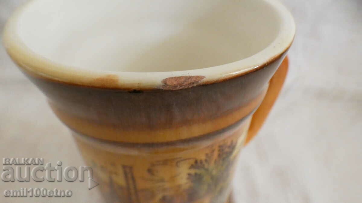 Δημοπρασία Μεγάλη κούπα κούπα παλιά πορσελάνη ZiK USSR Δημοπρασία Μεγάλη κούπα κούπα παλιά πορσελάνη ZiK USSR