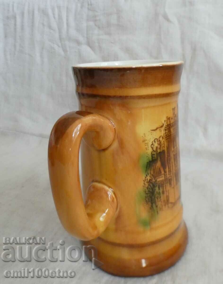 Μεγάλη κούπα κούπα παλιά πορσελάνη ZiK USSR - 7 Μεγάλη κούπα κούπα παλιά πορσελάνη ZiK USSR - 7