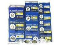 Lindner coin capsules - pack of 10 pcs of one size
