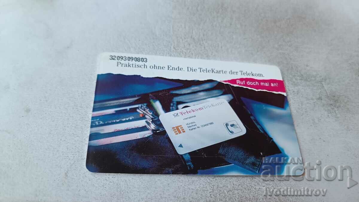 Deutsche Telecom 50 DM phono card