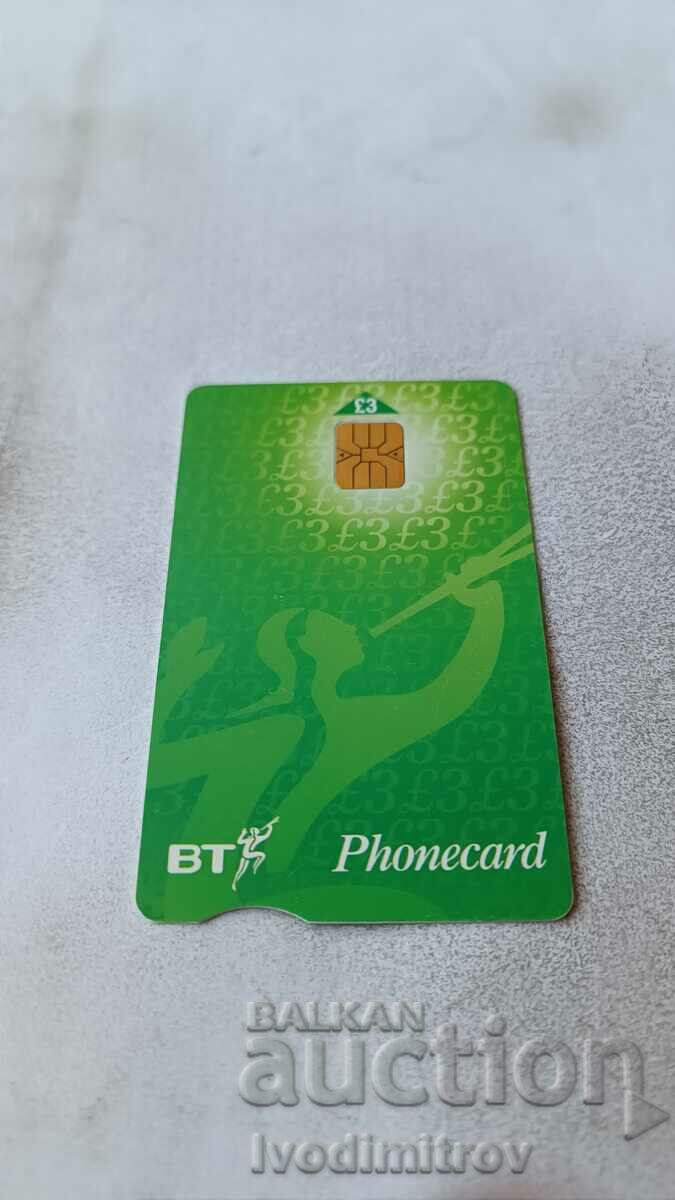 British Telecom 3 pound sound card with price 0.85 BGN | € 0.43 British Telecom 3 pound sound card with price 0.85 BGN | € 0.43