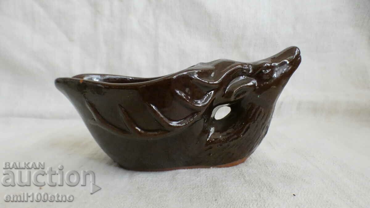Ceramic vessel stylized Elen
