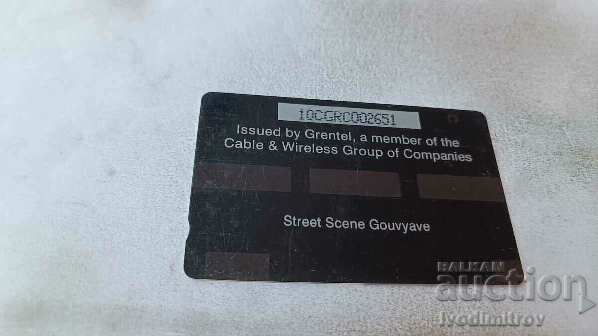 Phone Card Cable & Wireless Caribbean Phone Card GRENADA $40 with price 2.35 BGN | € 1.20 Phone Card Cable & Wireless Caribbean Phone Card GRENADA $40 with price 2.35 BGN | € 1.20