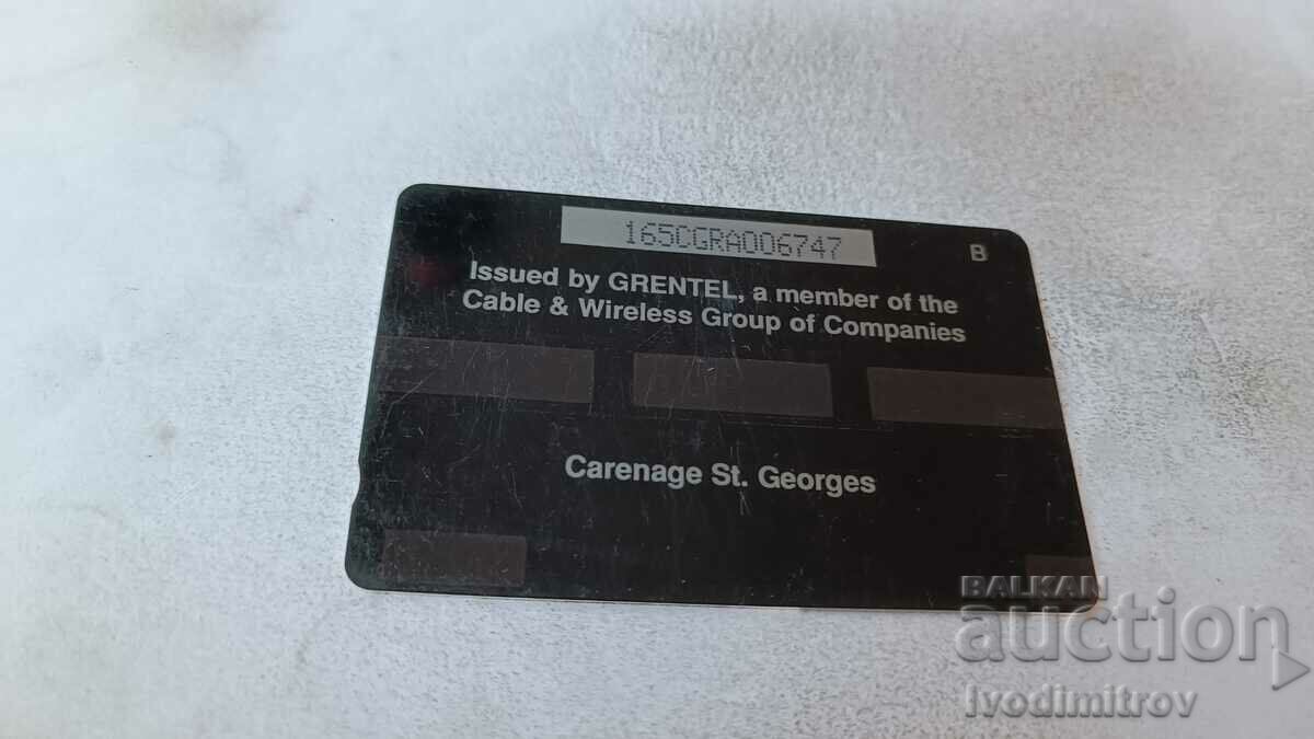 Phone Card Cable & Wireless Caribbean Phone Card GRENADA $20 with price 2.35 BGN | € 1.20
