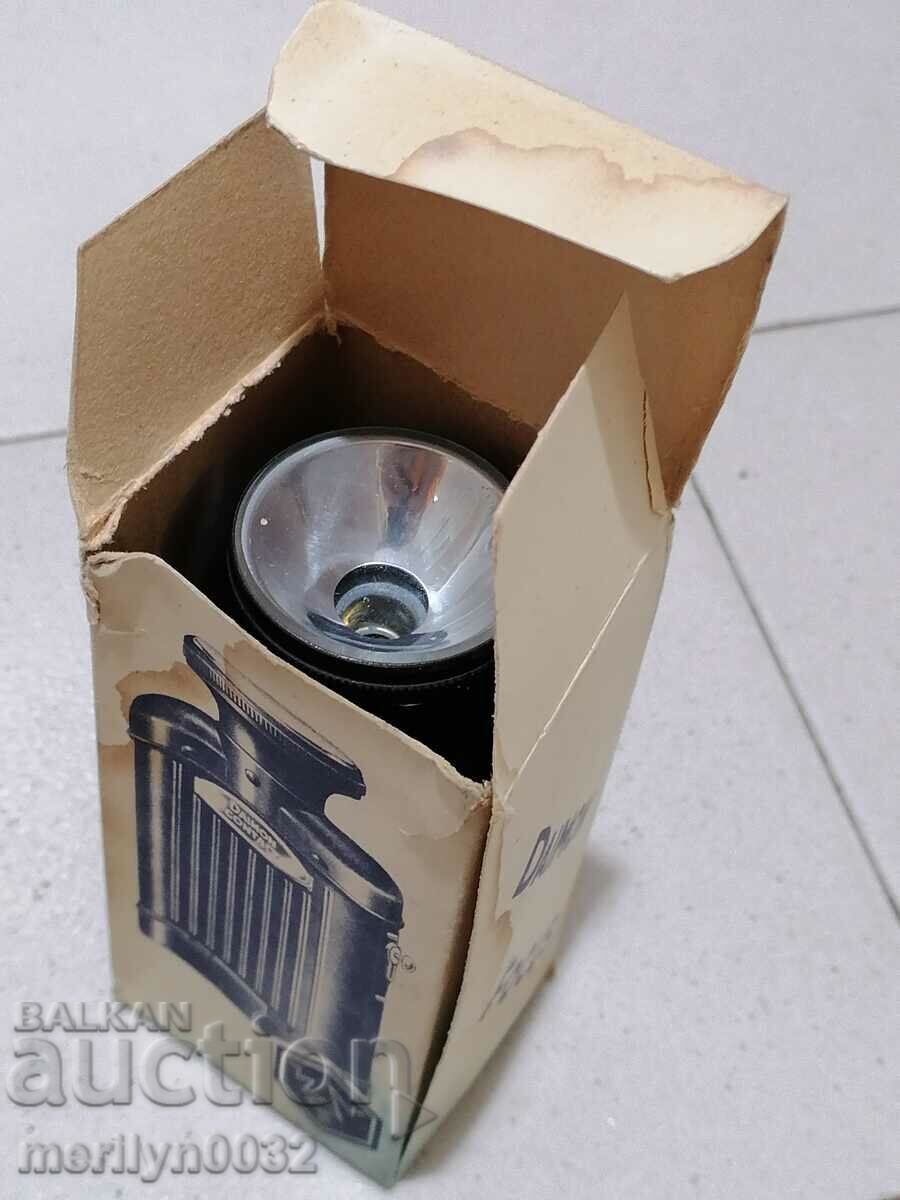 Old flashlight DAIMON lamp searchlight WERMACHT WW2 with price 119.00 BGN | € 60.84 Old flashlight DAIMON lamp searchlight WERMACHT WW2 with price 119.00 BGN | € 60.84