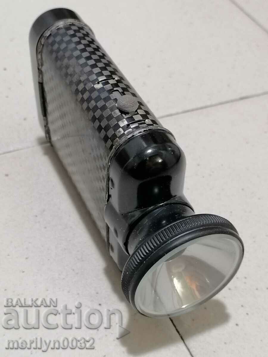 Auction Old flashlight DAIMON lamp searchlight WERMACHT WW2 Auction Old flashlight DAIMON lamp searchlight WERMACHT WW2