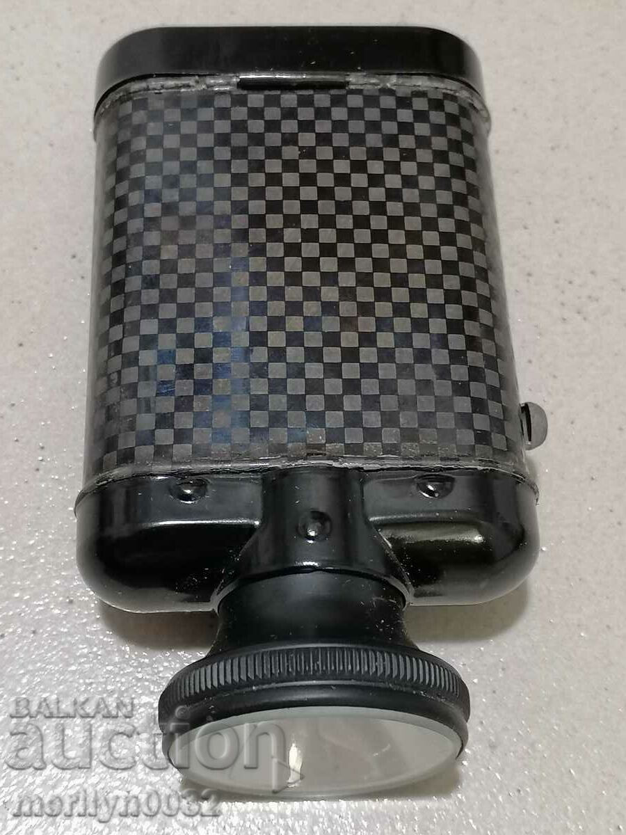 Old flashlight DAIMON lamp searchlight WERMACHT WW2 - 6 Old flashlight DAIMON lamp searchlight WERMACHT WW2 - 6