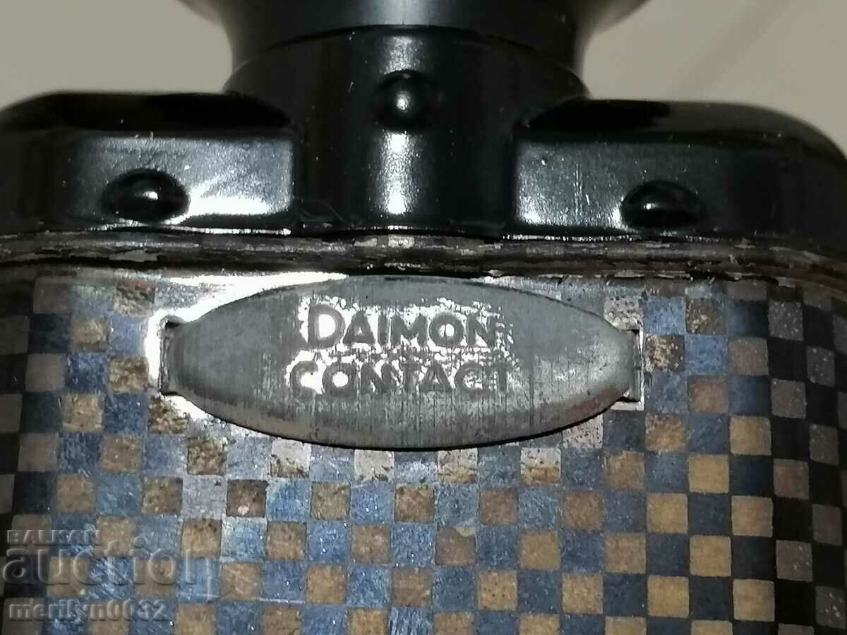 Old flashlight DAIMON lamp searchlight WERMACHT WW2 - 7 Old flashlight DAIMON lamp searchlight WERMACHT WW2 - 7