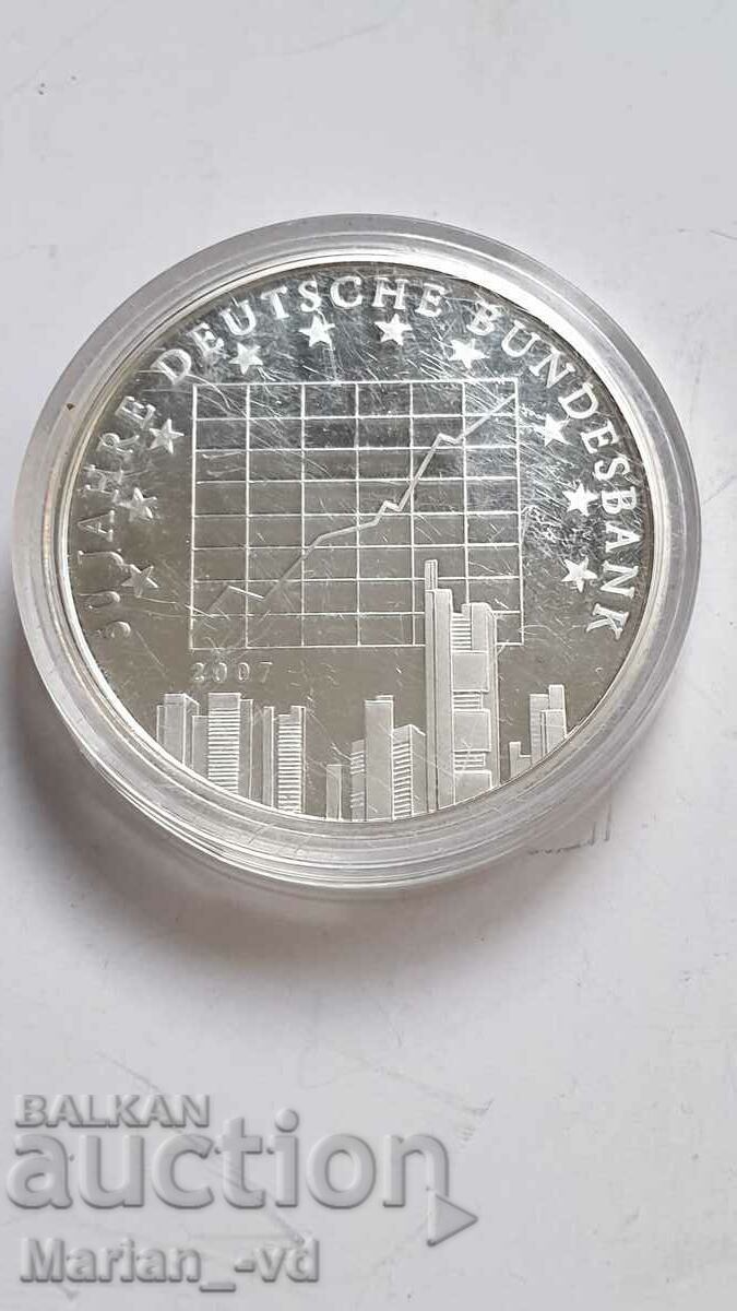 Coin -50 Jahre Deutsche Bundesbank 2007 with price 10.00 BGN | € 5.11 Coin -50 Jahre Deutsche Bundesbank 2007 with price 10.00 BGN | € 5.11