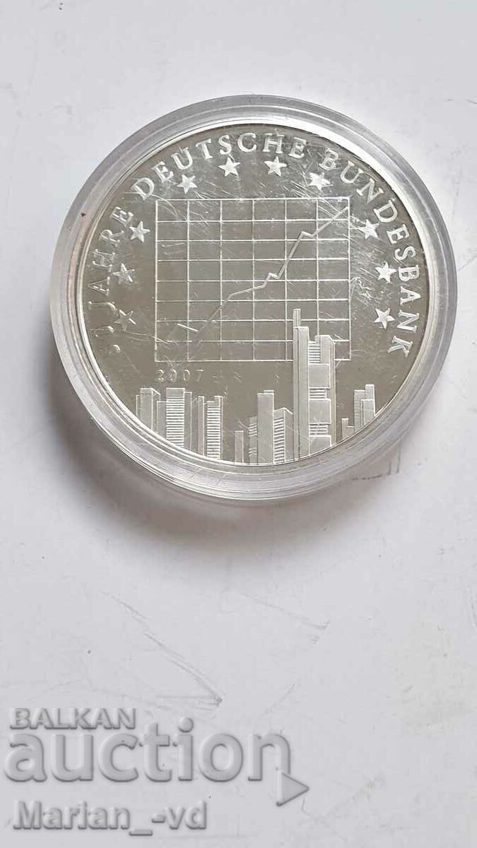 Coin -50 Jahre Deutsche Bundesbank 2007 Coin -50 Jahre Deutsche Bundesbank 2007