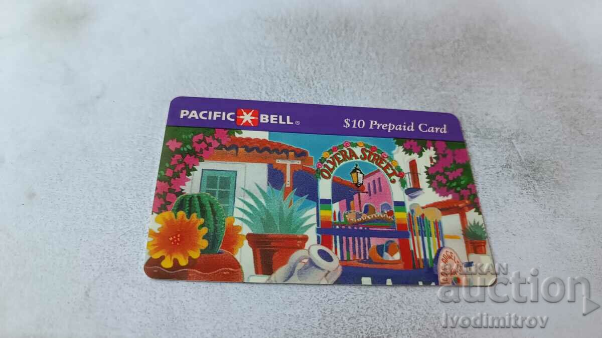 Voucher PACIFIC BELL $10 Prepaid Card