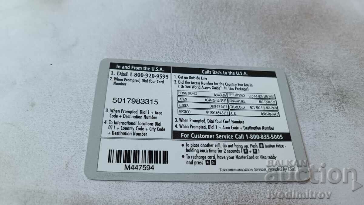 MTA Teleard Telecard International Voucher $10 with price 0.85 BGN | € 0.43 MTA Teleard Telecard International Voucher $10 with price 0.85 BGN | € 0.43